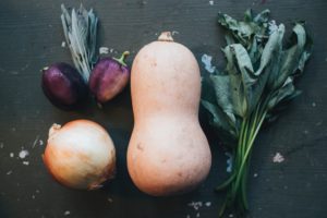 ４種類オーガニック（有機栽培）の野菜
